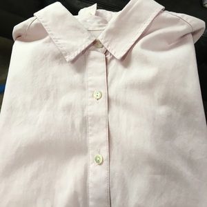 Pale pink JJill boyfriend shirt/tunic!